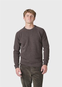 Klitmoller Collective Herren Pullover Ole knit Taupe