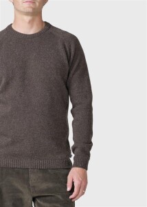 Klitmoller Collective Herren Pullover Ole knit Taupe