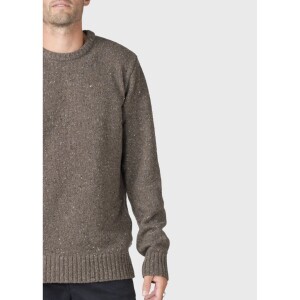 Klitmoller Collective Herren Pullover Aage Taupe