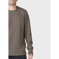 Klitmoller Collective Herren Pullover Aage Taupe