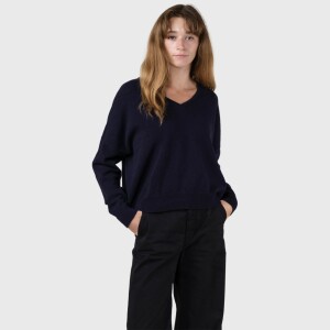 Klitmoller Collective Damen Pullover Vanessa knit navy