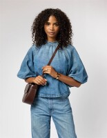 O My Bag Handtasche Nina classic leather chocolate