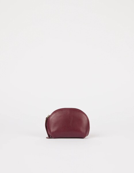 O My Bag Make-Up-Tasche klein Soft Grain Leather Dark Cherry