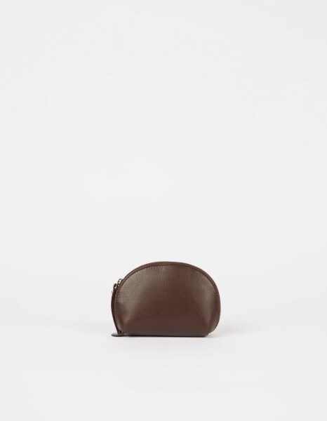 O My Bag Make-Up-Tasche klein Soft Grain Leather Chocolate