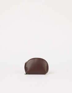 O My Bag Make-Up-Tasche klein Soft Grain Leather Chocolate