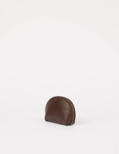 O My Bag Make-Up-Tasche klein Soft Grain Leather Chocolate