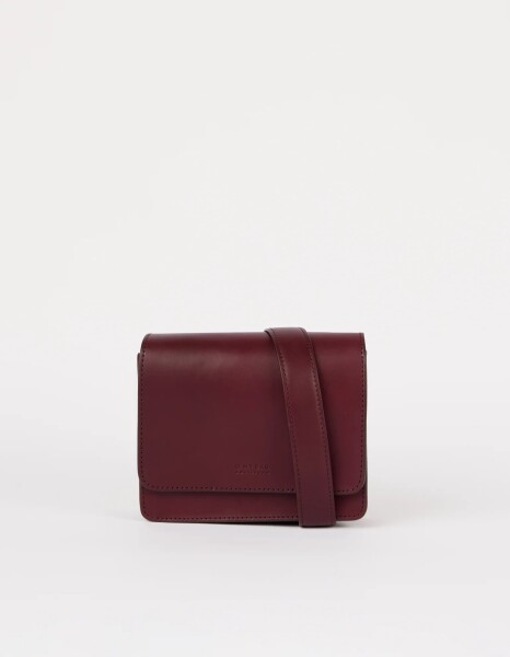 O My Bag Handtasche Audrey Mini Classic Leather Dark Cherry