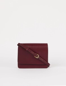 O My Bag Handtasche Audrey Mini Classic Leather Dark Cherry