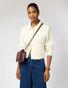 O My Bag Handtasche Audrey Mini Classic Leather Dark Cherry