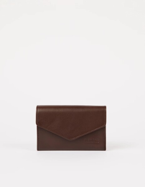 O My Bag Geldbörse Jos Purse Classic Leather Chocolate