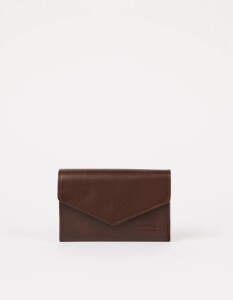 O My Bag Geldbörse Jos Purse Classic Leather Chocolate