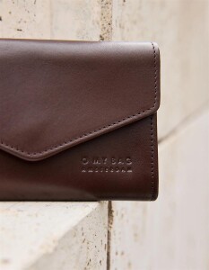 O My Bag Geldbörse Jos Purse Classic Leather Chocolate
