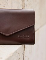 O My Bag Geldbörse Jos Purse Classic Leather Chocolate