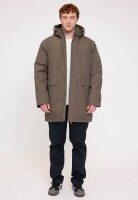 Mazine Herren Jacke Padded Parka olive brown
