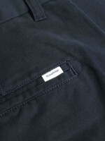 KnowledgeCotton Herren Hose FLINT organic cotton twill chino 1070091 Total Eclipse