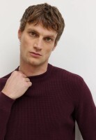 Recolution Herren Pullover Lupin dark plum