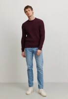 Recolution Herren Pullover Lupin dark plum