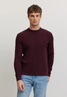 Recolution Herren Pullover Lupin dark plum