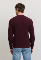 Recolution Herren Pullover Lupin dark plum