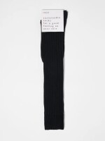 Lanius Damen Kniestrümpfe GOTS black