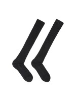 Lanius Damen Kniestrümpfe GOTS black