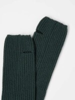 Lanius Damen Stulpen GOTS forest melange