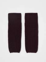Lanius Damen Stulpen GOTS bordeaux