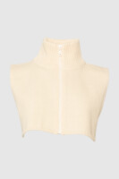 WOOLISH Unisex Zip-Schal Ami Merino white