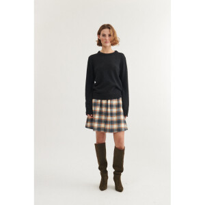 Basic Apparel Damen Rock Lula Copen Blue/Birch