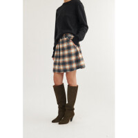 Basic Apparel Damen Rock Lula Copen Blue/Birch