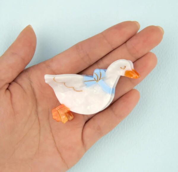 Coucou Suzette Haarklammer Gans Mini