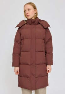 Mazine Damen Jacke Over-Sized Puffer Coat deep mahogany