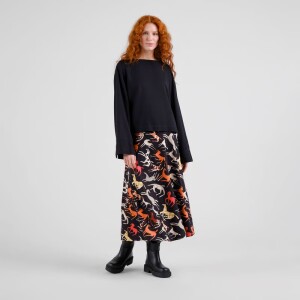 Dedicated Damen Rock Mellby Mustang Party black