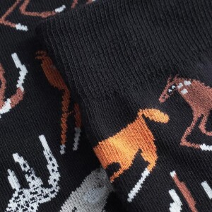 Dedicated Unisex Socken Sigtuna Mustang Party Black