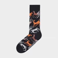 Dedicated Unisex Socken Sigtuna Mustang Party Black