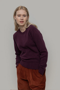 Rifo Damen Pullover Laura Pflaumenlila