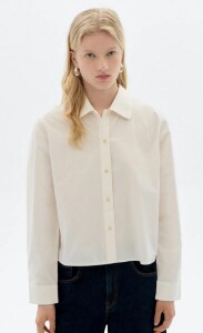 Thinking Mu Damen Bluse Duna white