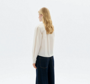 Thinking Mu Damen Bluse Duna white