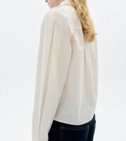 Thinking Mu Damen Bluse Duna white