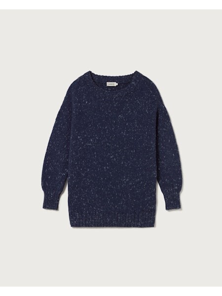 Thinking Mu Damen Pullover Liza Knitted Navy