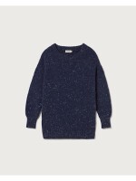 Thinking Mu Damen Pullover Liza Knitted Navy