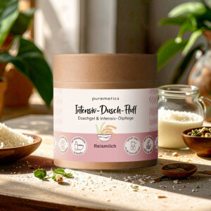 Puremetics Intensiv Dusch-Fluff Reismilch
