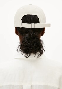 Armedangels Unisex Basecap Yenaas bold oatmilk-black