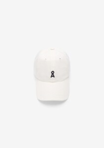 Armedangels Unisex Basecap Yenaas bold oatmilk-black
