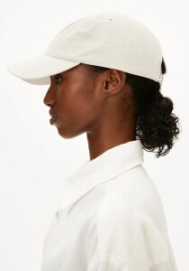 Armedangels Unisex Basecap Yenaas bold oatmilk-black