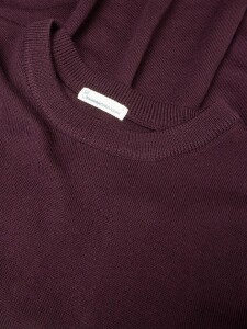 KnowledgeCotton Herren Pullover 1080068 Merino Crew Neck Fig