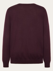 KnowledgeCotton Herren Pullover 1080068 Merino Crew Neck Fig