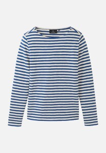 Recolution Damen Longsleeve Iris Stripes lapis blue