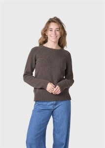 Klitmoller Collective Damen Pullover Nina knit Taupe