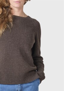 Klitmoller Collective Damen Pullover Nina knit Taupe